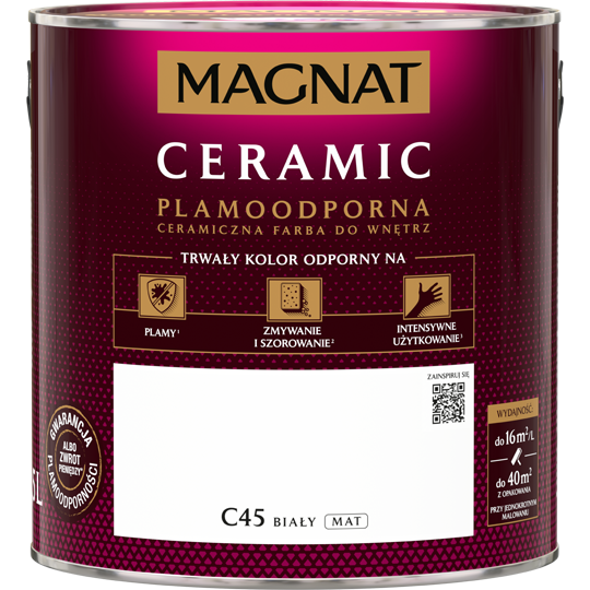 MAGNAT Ceramic biały C45 2,5L MAGNAT Ceramic biały C45 2,5L